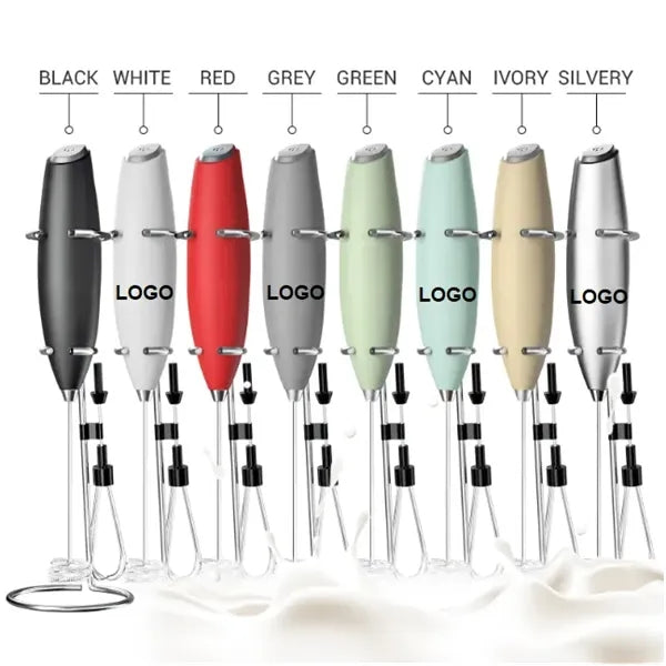 Double Whisk Electric Milk Frother