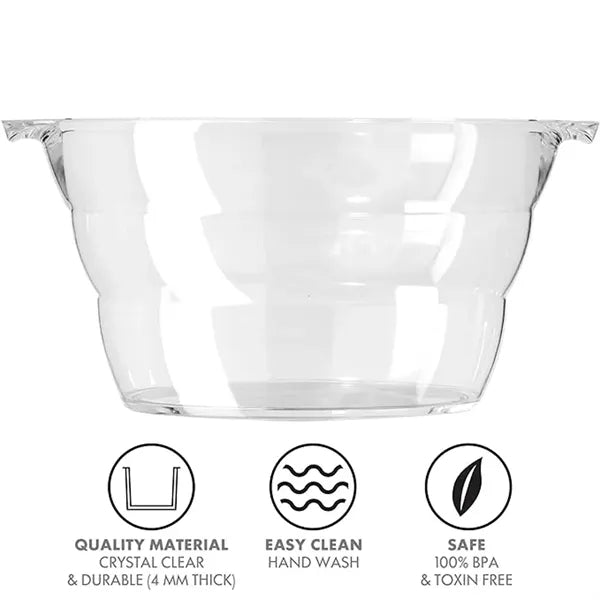 Acrylic Oval Party Tub