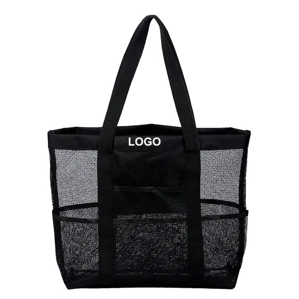 Multi-pocket Mesh Beach Bag