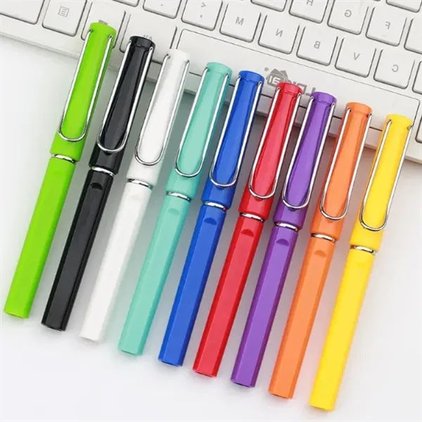 Colored Clip-on Ballpoint Pen