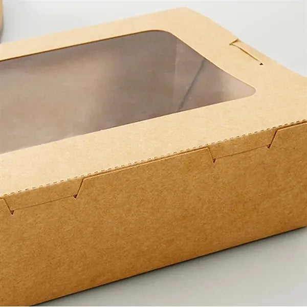 17oz Disposable Kraft Paper Restaurant Food Boxes