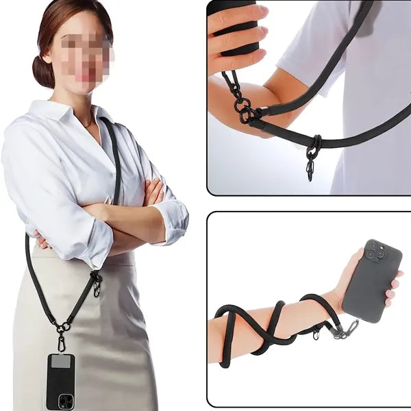 Cell Phone Camera Backpack Crossbody Lanyard