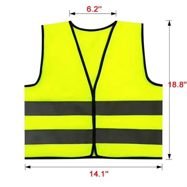 Reflective Outdoor Nightshirt Vest for Kids and Students