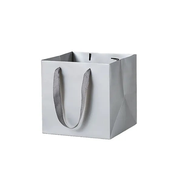 Square Kraft Paper Euro Tote Shopping Bag