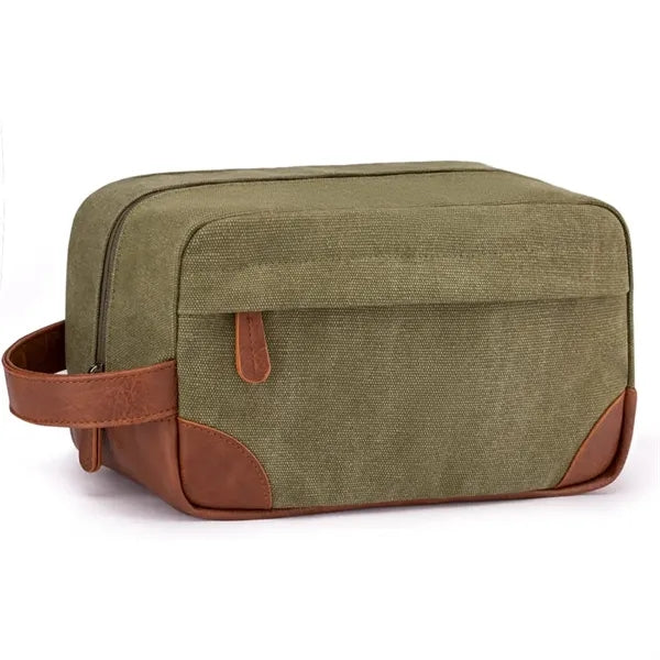 Large Capacity Canvas Toiletry Bag