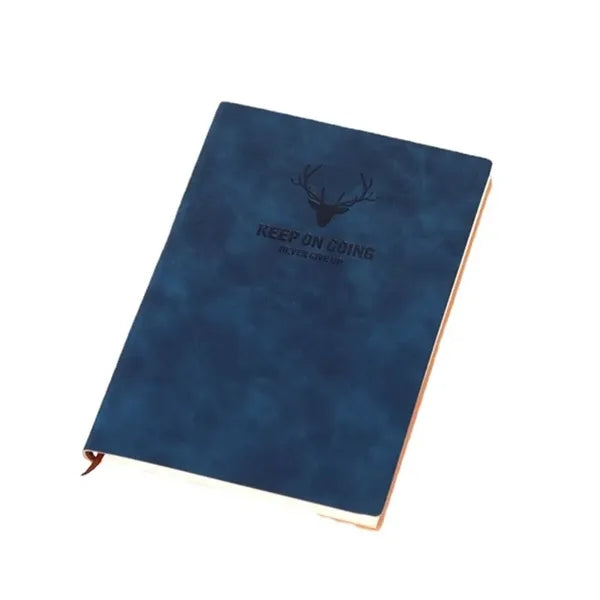A5 Lined Hardcover Leather Journal Notebook 200 Pages