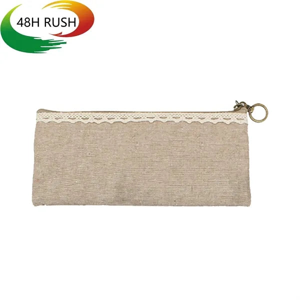 Simple Multi-function Pencel Boxer Case w/ Lace