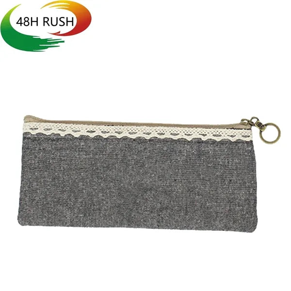 Simple Multi-function Pencel Boxer Case w/ Lace