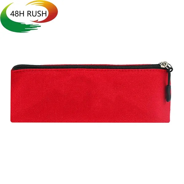 Triangular Canvas Pencil Case