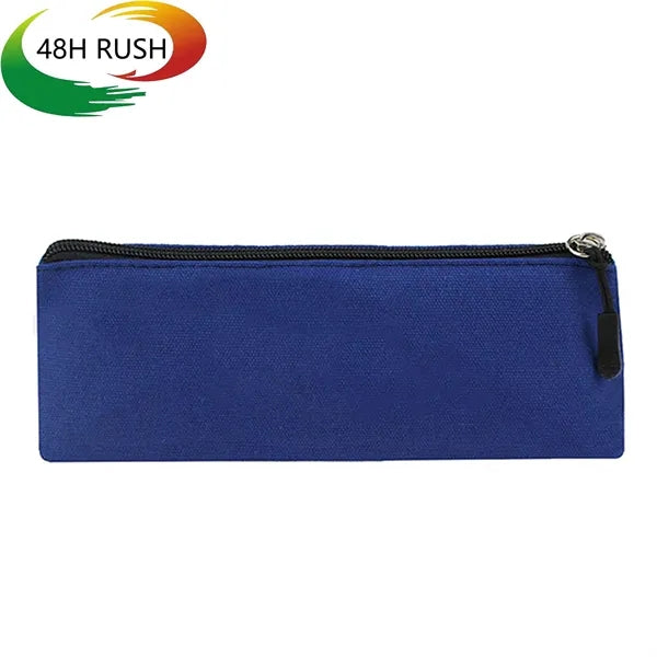 Triangular Canvas Pencil Case