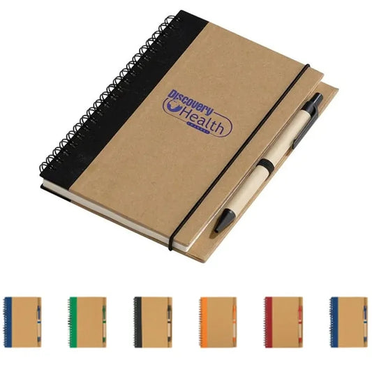 Recycled Notebook with Pen