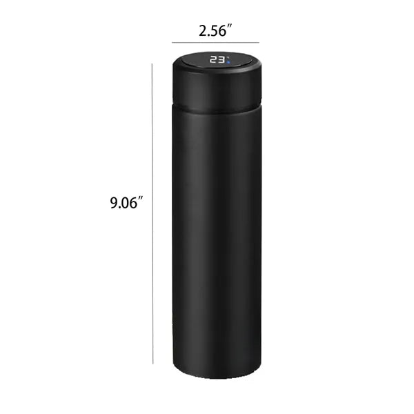 17oz. Travel Mug Water Bottle With Temperature Display