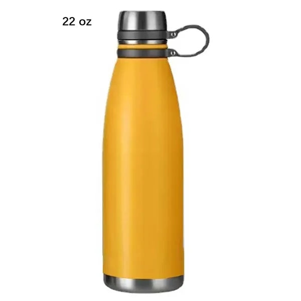 22 oz Vacuum Water Bottle with Hand Strap