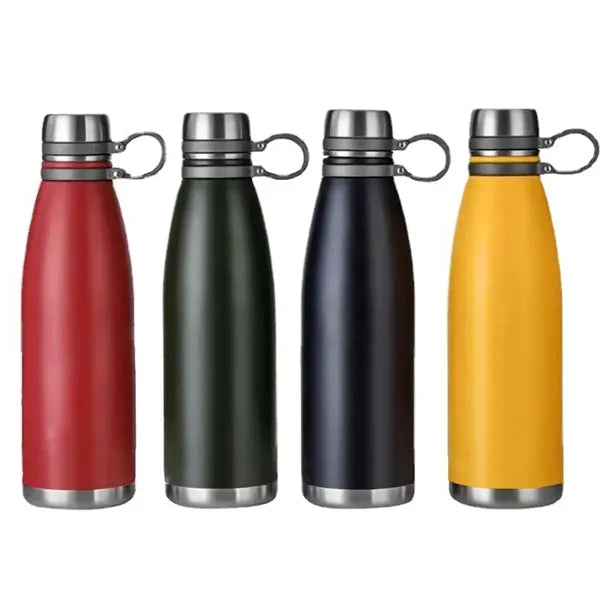 22 oz Vacuum Water Bottle with Hand Strap