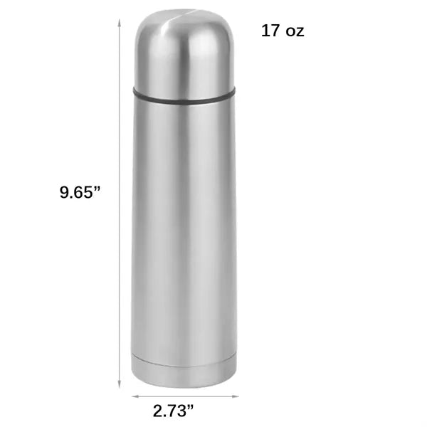 17 oz Stainless Steel Vacuum Sports Water Bottle