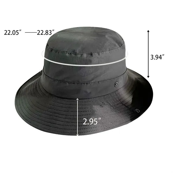 Outdoor Protection String Brim Sun Camping Summer Bucket Hat