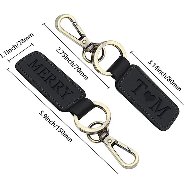 Leather Keychain
