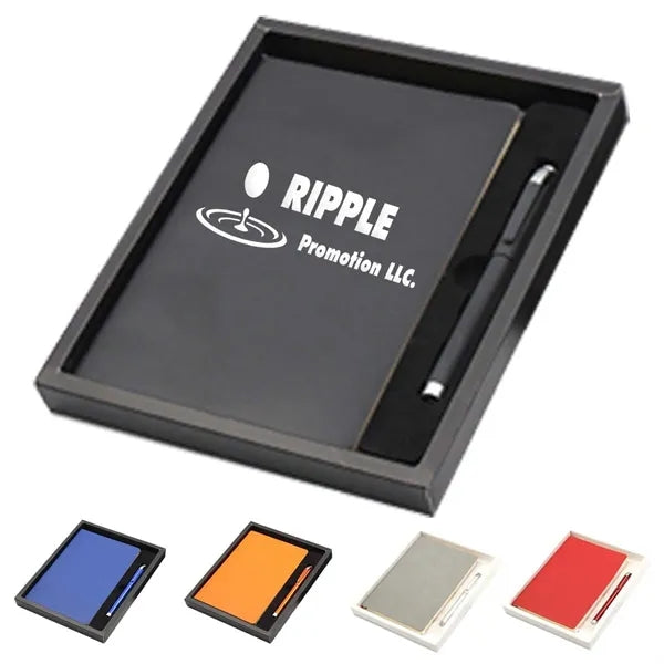 A5 Business Notebook Pen Box Set