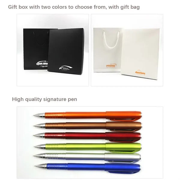 A5 Business Notebook Pen Box Set