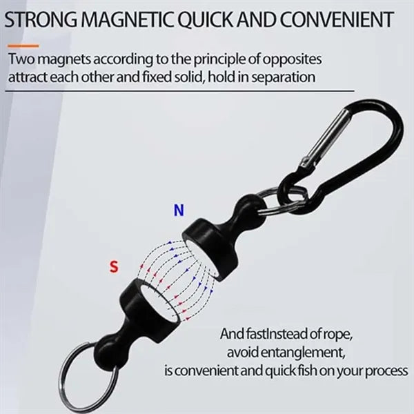 Strongest Magnetic Net Release Magnet Clip Keychain