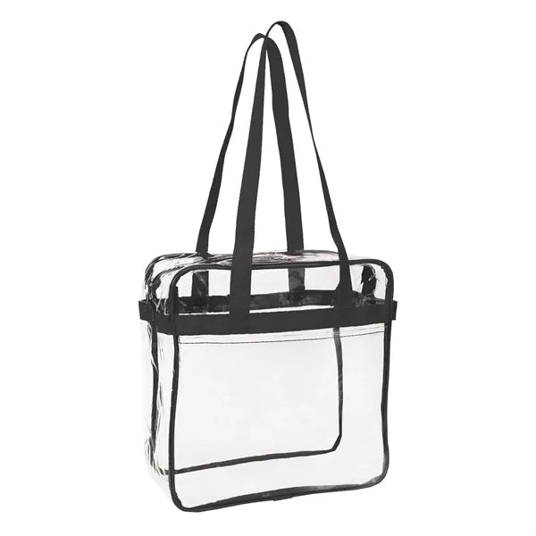 Nfl Approved Heavy Duty Clear Stadium Security Zipper Tote