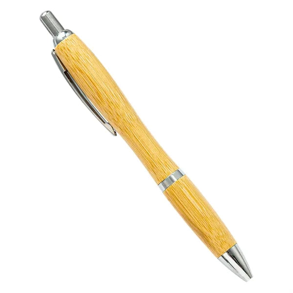 Gourd Shape Retractable Bamboo Pen