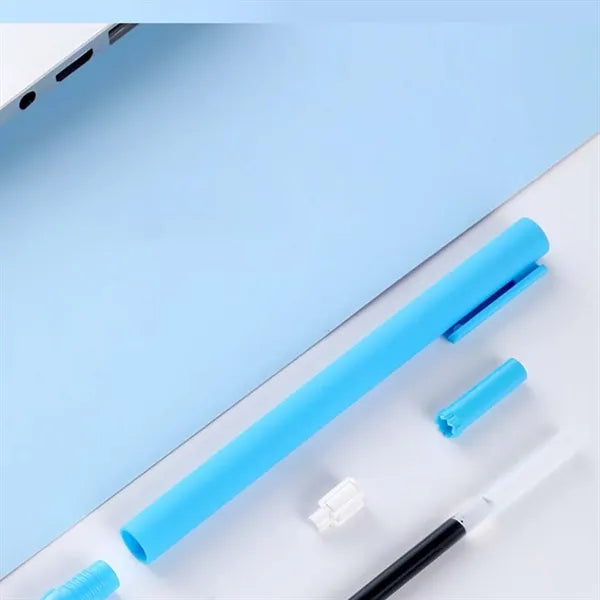 Colored Soft Touch Retractable Ballpoint Pens