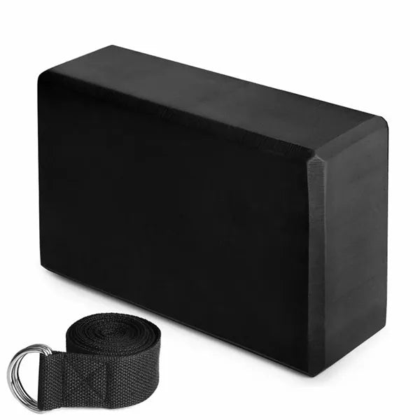 Yoga Block and Strap Set