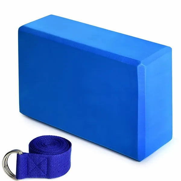 Yoga Block and Strap Set