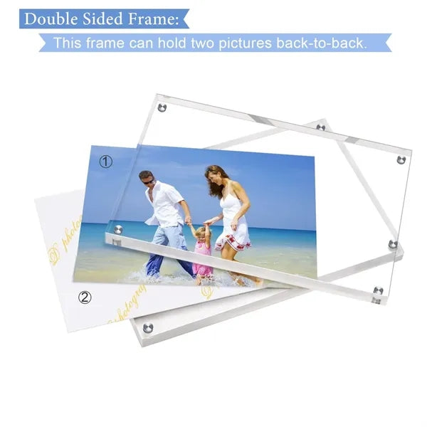 Desktop Frameless Magnetic Photo Frame