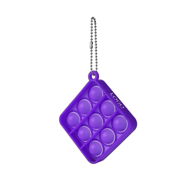 Mini Push Pop Bubble Keychains