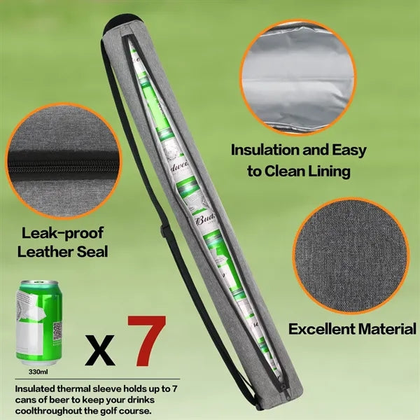 Beer Sleeve for Golf Bag