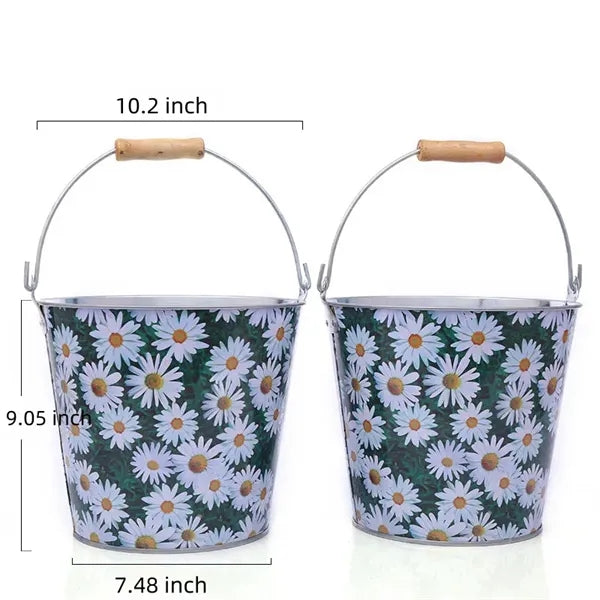 10L Galvanized Tin Ice Bucket