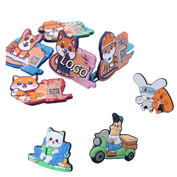 PVC 3D Magnetic Fridge Sticker