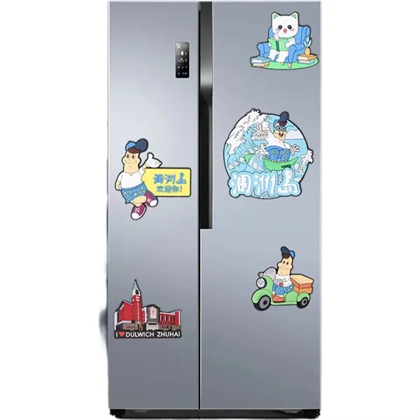 PVC 3D Magnetic Fridge Sticker