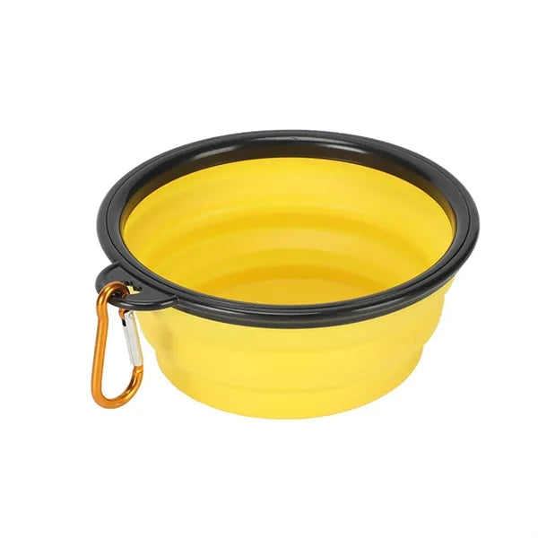 Foldable Silicone Collapsible Pet Bowl