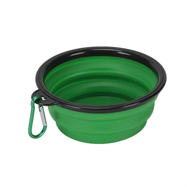 Foldable Silicone Collapsible Pet Bowl