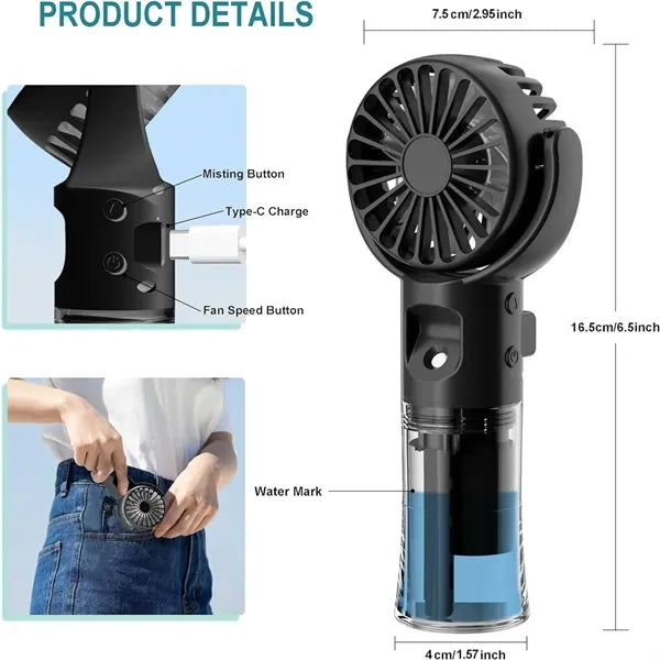 Fan Misting Hand Held