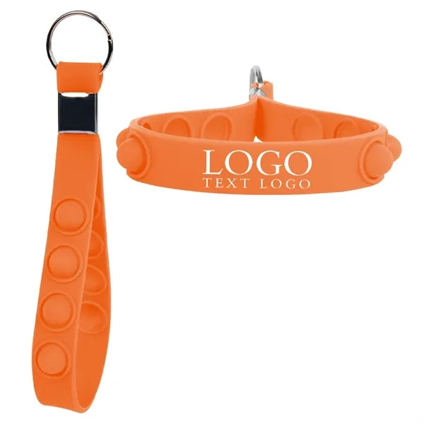 Push Pop Stress Reliever Keychain