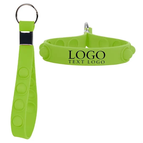 Push Pop Stress Reliever Keychain