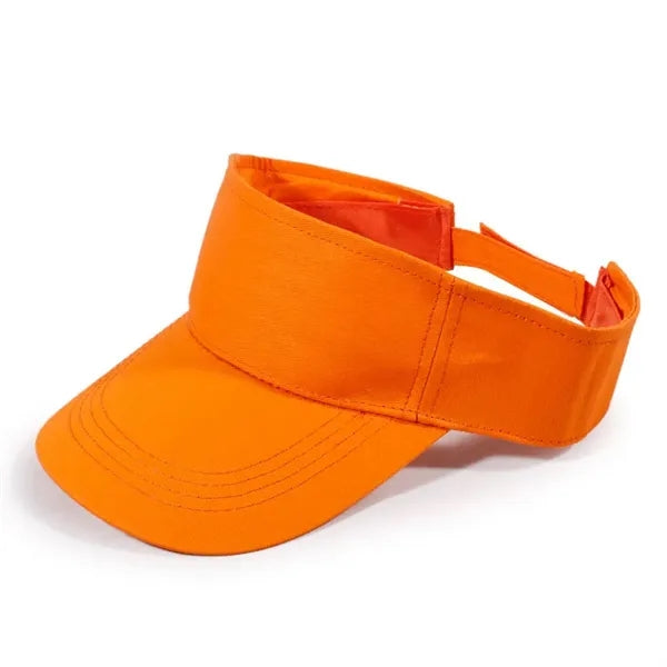 Adjustable Cotton Sports Sun Visor Cap