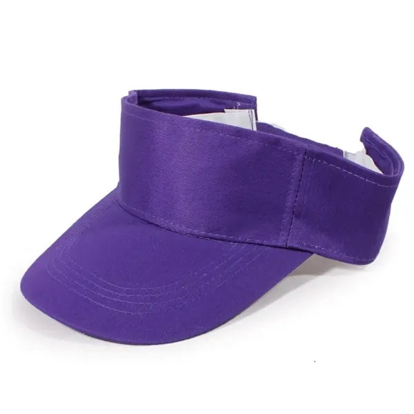 Adjustable Cotton Sports Sun Visor Cap