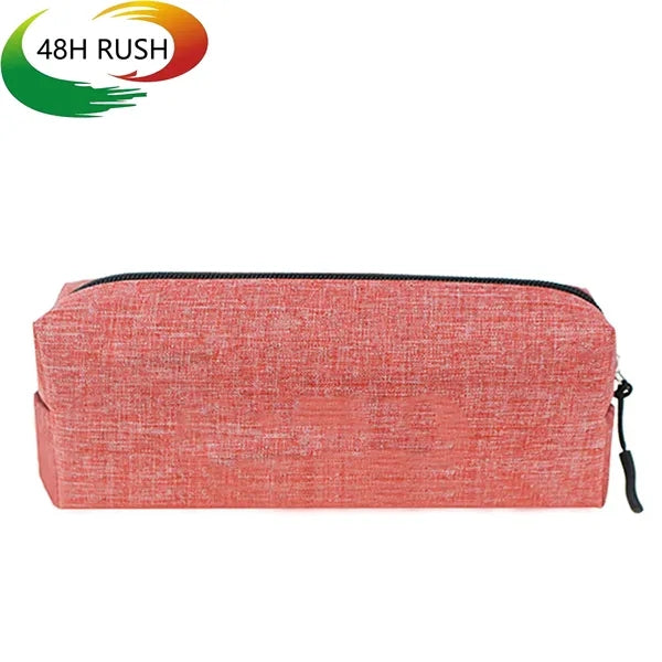 Large-size Cationic Cloth Square Corner Pencil Case