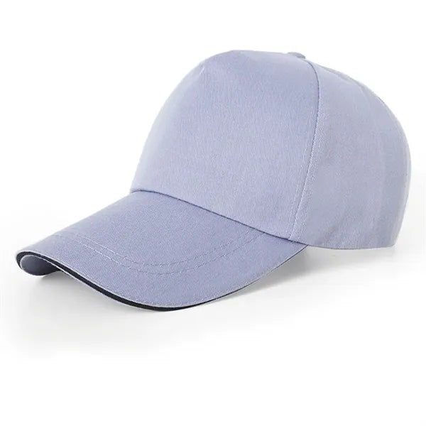 5 Panel Polyster Volunteer Baseball Cap With Sandwich Wide B
