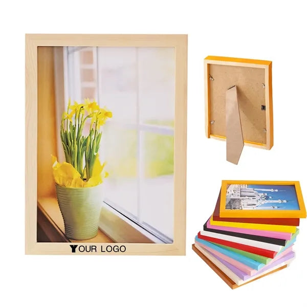 6 Inch Colorful Wood Frame