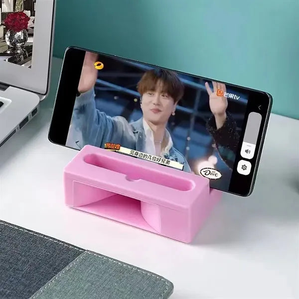 Smartphone Holder Phone Amplifier Speaker