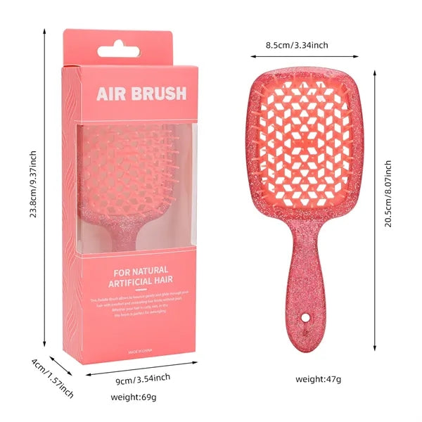 Wet & Dry Vented Detangling Hair Brush