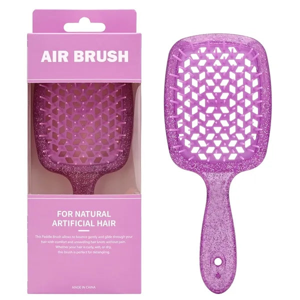 Wet & Dry Vented Detangling Hair Brush