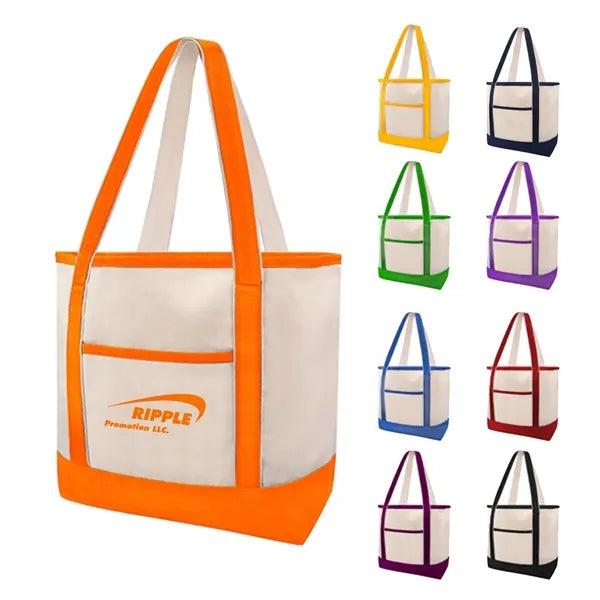 Grocery Shopping Canvas Tote Bag Beach Handbag
