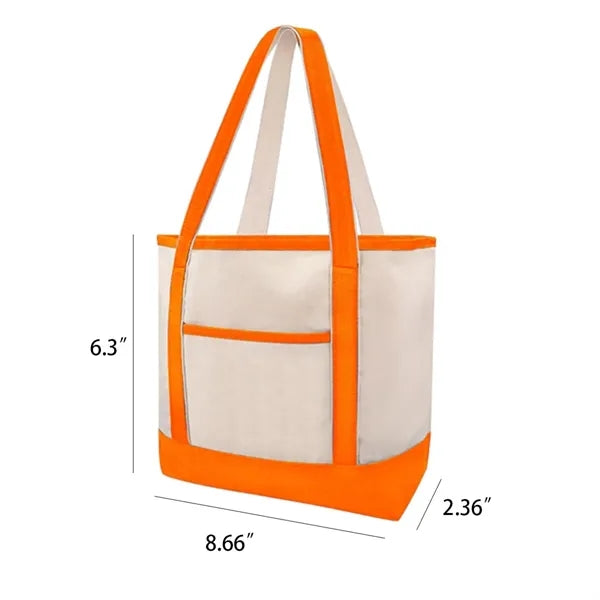 Grocery Shopping Canvas Tote Bag Beach Handbag